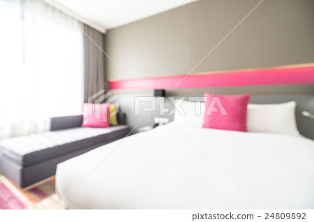 Abstract blur bedroom 24809892