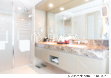 Abstract blur bathroom 24810042