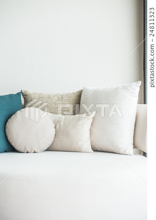 Pillow on sofa 24811323