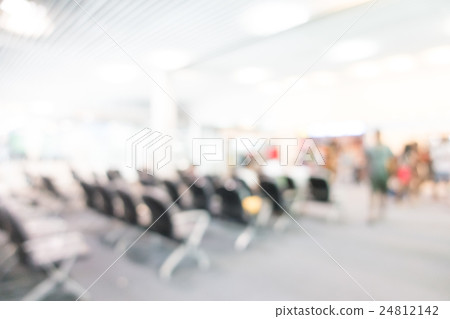 Abstract blur airport Abstract blur airport 24812142