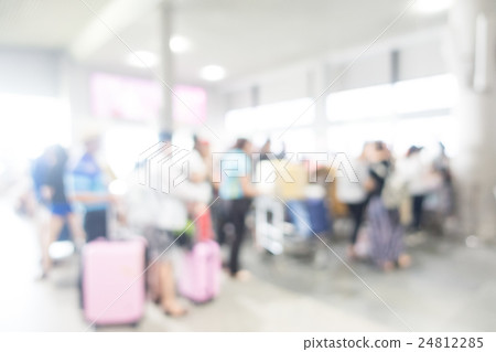 Abstract blur airport Abstract blur airport 24812285