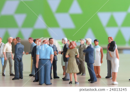 small businessman figure small businessman figure 24813245