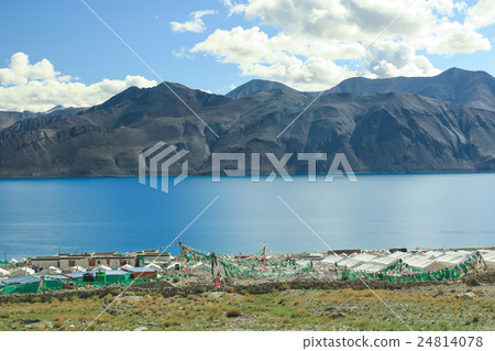 pangong lake view point from lehcity india pangong lake view point from lehcity india 24814078