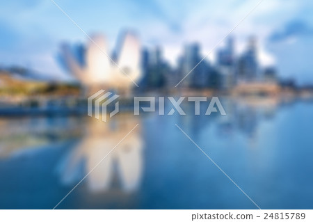 View of central Singapore 24815789