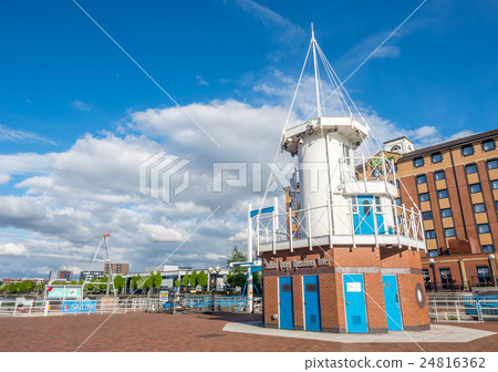 Salford quays operation tower in Manchester 24816362