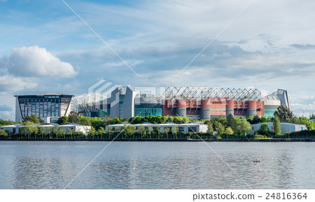 Wide view of Old Trafford stadium 24816364