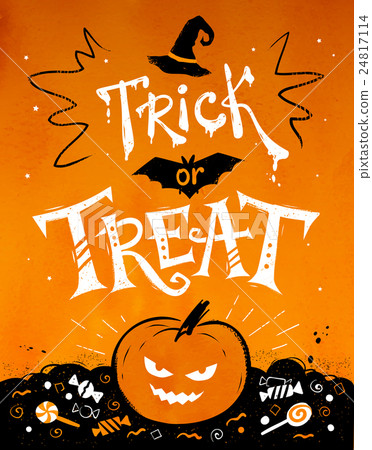 Trick or Treat Halloween poster Trick or Treat Halloween poster 24817114