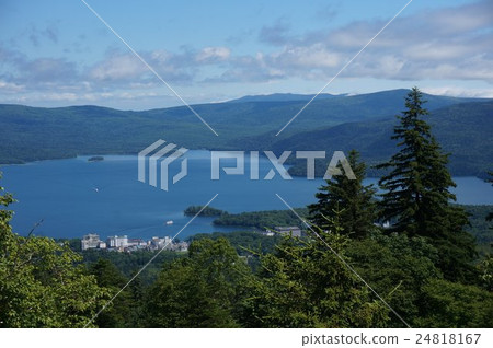 從Akrayu山的阿寒湖看法 24818167