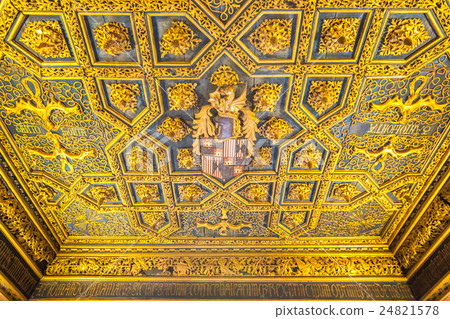 Interior of Zaragoza Palace Interior of Zaragoza Palace 24821578