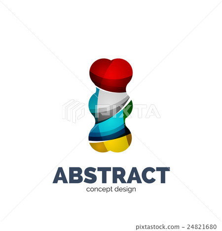 Modern abstract futuristic logo 24821680