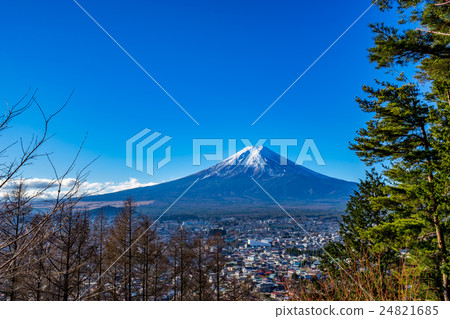 [世界遺產]富士山和城市景觀 24821685