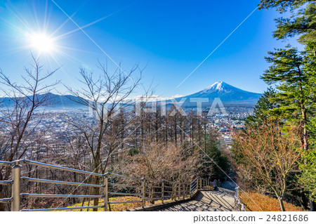 [World Heritage] Mount Fuji from the hill 24821686