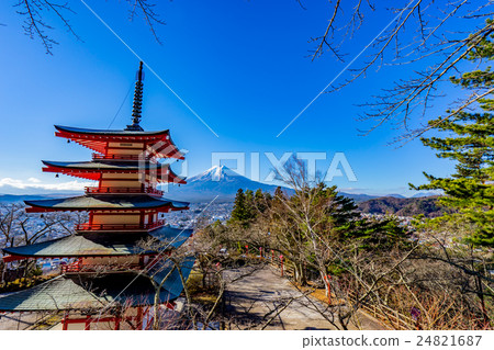 [Yamanashi Prefecture] Niikurayama Sengen Park 24821687