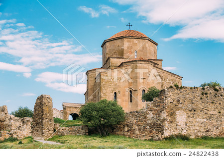 Mtskheta Georgia. Ancient Georgian Church Of Holly 24822438