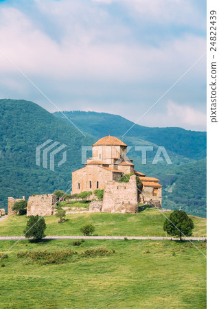 Mtskheta Georgia. Ancient World Heritage, Jvari 24822439