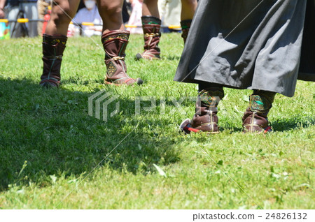 Mongolian Sumo / National costume 24826132