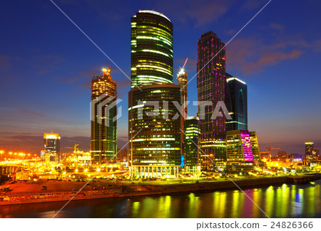 skyscrapers of Moscow city skyscrapers of Moscow city 24826366