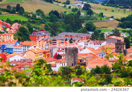 View of Salas with castle View of Salas with castle 24826367