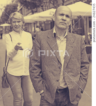 annoyed mature man 24827435