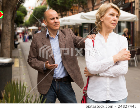 annoyed mature woman 24827443