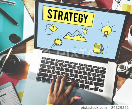 Strategy Innovation Solution Objective Idea Concept 24829221