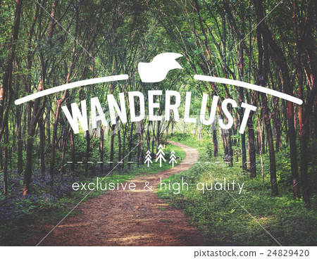 Countryside Thoughts Wanderlust Adventure Graphic Concept 24829420