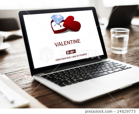 Valentine Engagement Ring Couple Love Concept Valentine Engagement Ring Couple Love Concept 24829773