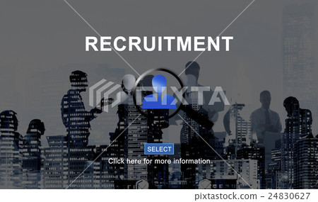 Recruitment Headhunting Employment Job Concept 24830627
