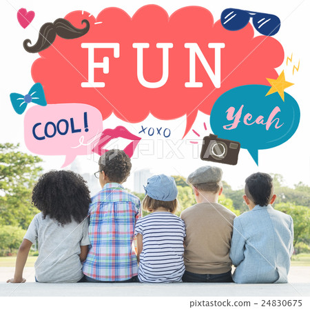 Kids Casual Joyful Independant Graphic Concept 24830675