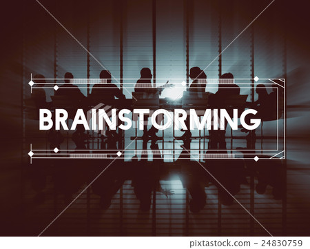Brainstorm Brainstorming Creative Thinking Strategy Concept Brainstorm Brainstorming Creative Thinking Strategy Concept 24830759