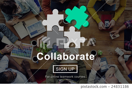 Collaboration Collaborate Connection Corpoate Concept Collaboration Collaborate Connection Corpoate Concept 24831186