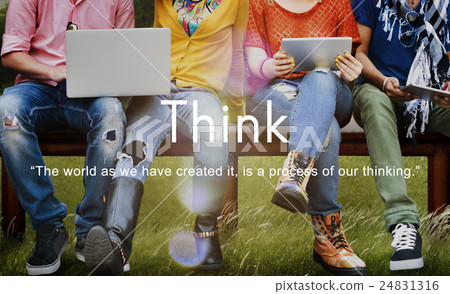 Think Ideas Creativity Strategy Visionary Planning Thinking Concept 24831316