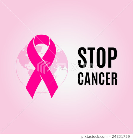 Isolated crimson color ribbon on the pink 24831739