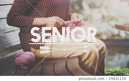 Senior Citizen Pension Retirement Concept Senior Citizen Pension Retirement Concept 24832110