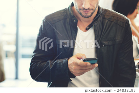 Smart-phone Connecting Internet Technology Concept 24832195