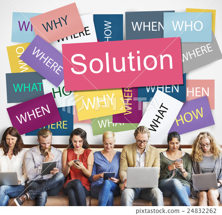 Solution Solving Problem Success Theory Concept Solution Solving Problem Success Theory Concept 24832262