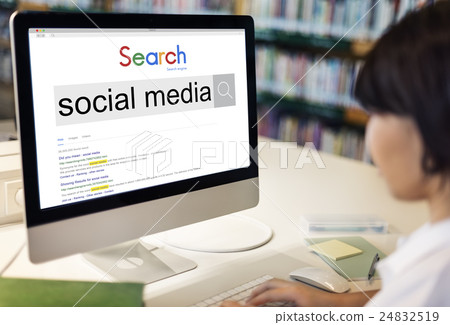 Social Media Search Engine Optimization Software Concept Social Media Search Engine Optimization Software Concept 24832519