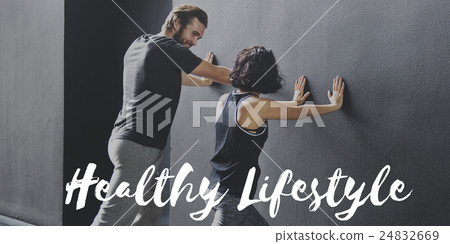 Exercise Workout Wellness Sports Concept Exercise Workout Wellness Sports Concept 24832669