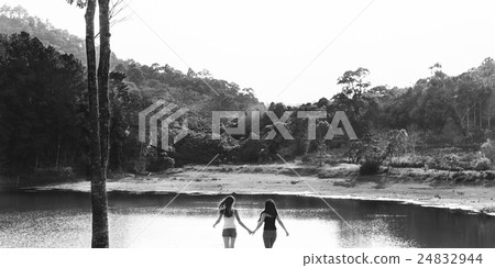 Couple Trip Togetherness Friendship Happiness Concept Couple Trip Togetherness Friendship Happiness Concept 24832944