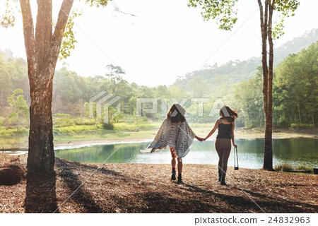 Camp Forest Adventure Travel Relax Concept Camp Forest Adventure Travel Relax Concept 24832963