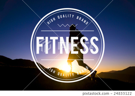 Fitness Exercise Health Activity Athletic Physical Concept 24833122