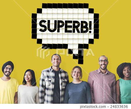 Expression Words Emotion Communication Slang Concept 24833636