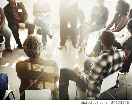 Corporate Communication Business Sharing Support Concept Corporate Communication Business Sharing Support Concept 24833806