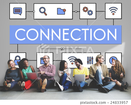 Network Connection Data Internet Technology Concept 24833957