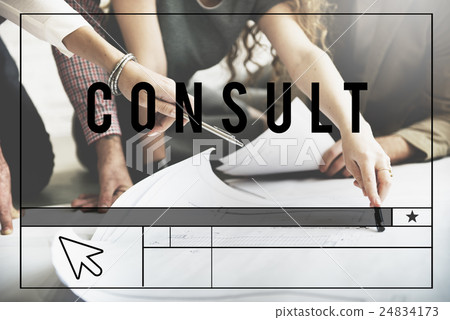 Consult Ask Service Sharing Information Concept Consult Ask Service Sharing Information Concept 24834173