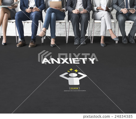 Anxiety Angst Disorder Stress Tension Concept 24834385