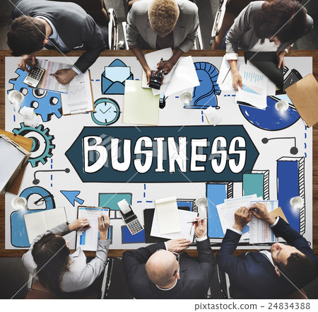 Business Strategy Growth Analysis Corporate Concept 24834388