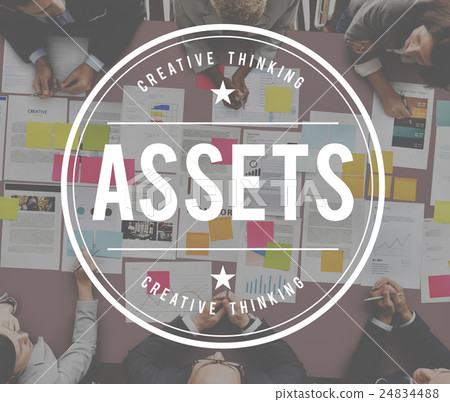 Assets Finance Investment Marketing Money Concept 24834488