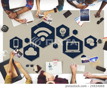 Internet Connection Technology Computer Social Concept Internet Connection Technology Computer Social Concept 24834868