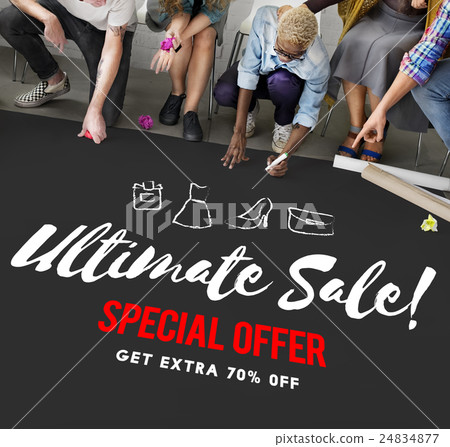 Sales Promotion Discount Shopaholics Shopping Concept Sales Promotion Discount Shopaholics Shopping Concept 24834877